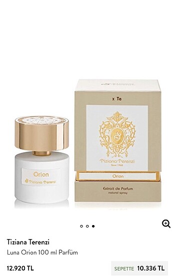 TİZİANA TERENZİ ORİON EDP
