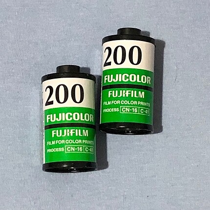 fujicolor c200 film 35mm anahtarlık analog filmi
