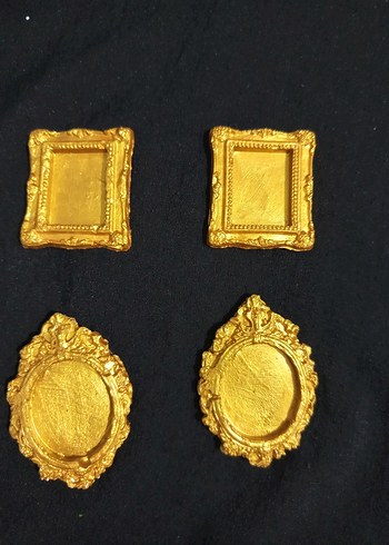 Altın Renk Parlak Çerçeve Seti - Görsel 2