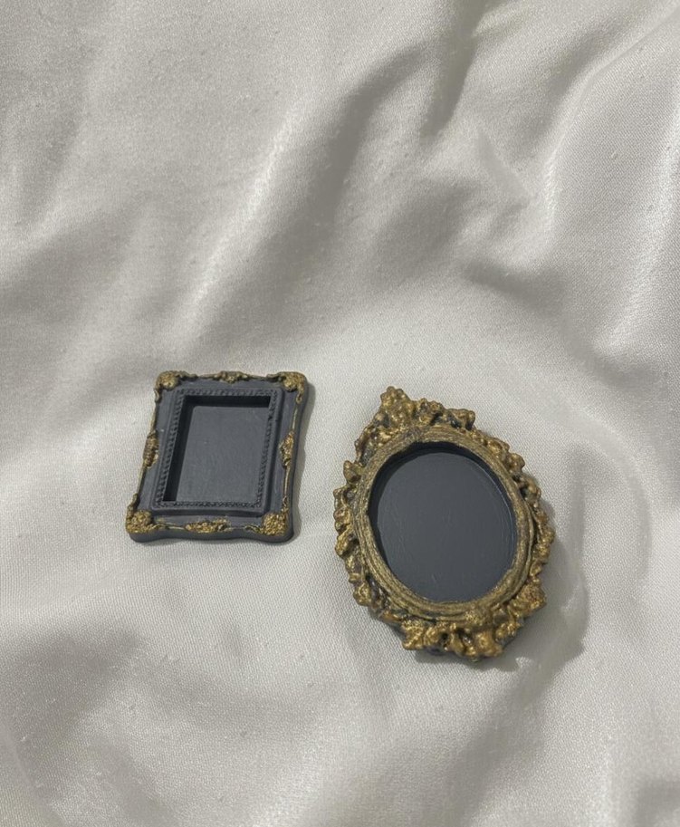 Altın Renk Parlak Çerçeve Seti - Görsel 3