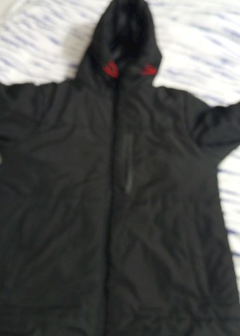 Siyah Fermuarlı Kadın Midi Kışlık Ceket - Görsel 2