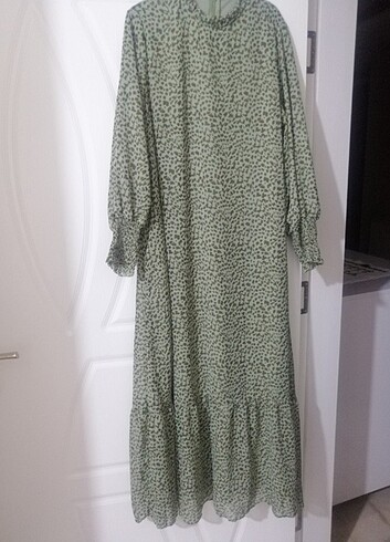 Sifon şık elbise 