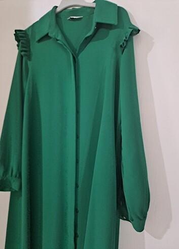 xl Beden yeşil Renk Tunik