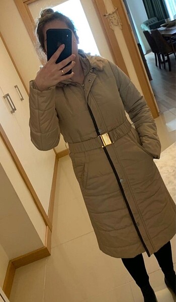 s Beden camel Renk Beymen Kadın Mont