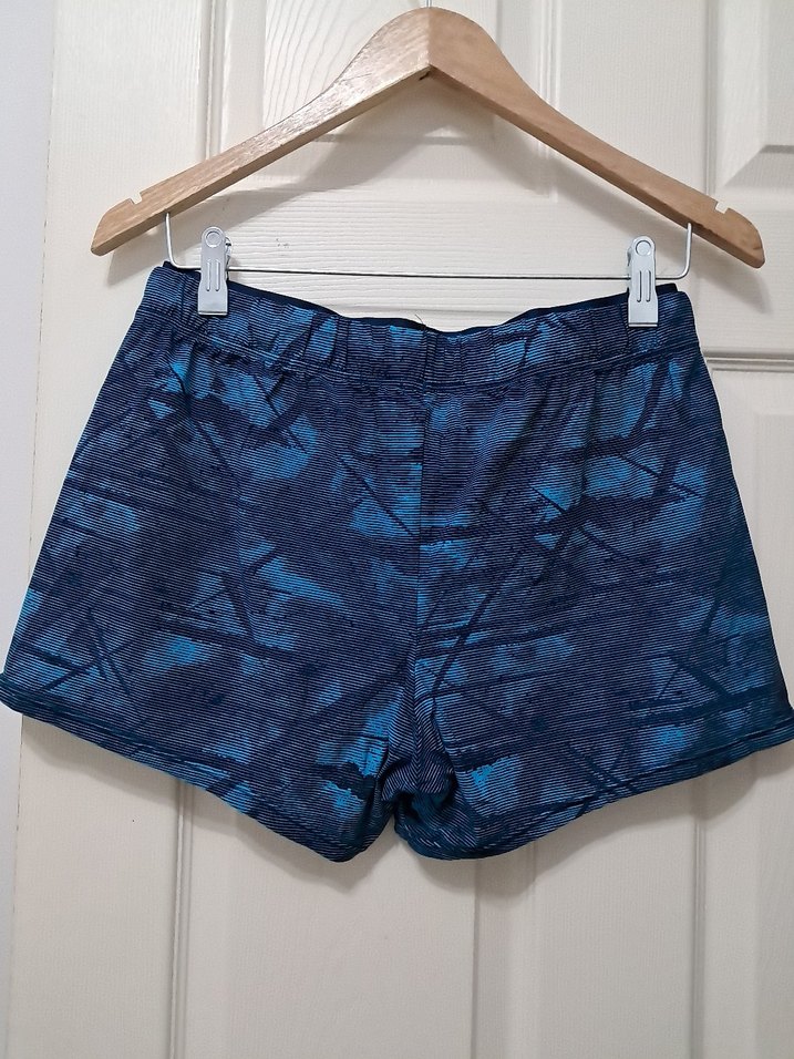 Erkek Mavi Batik Desenli Şort Mayo - Görsel 2