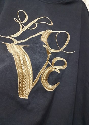 l Beden Siyah Uzun Kollu Kadın Sweatshirt
