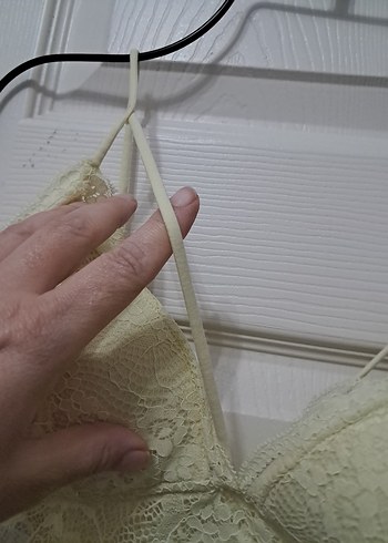 m Beden sarı Renk penti bralet