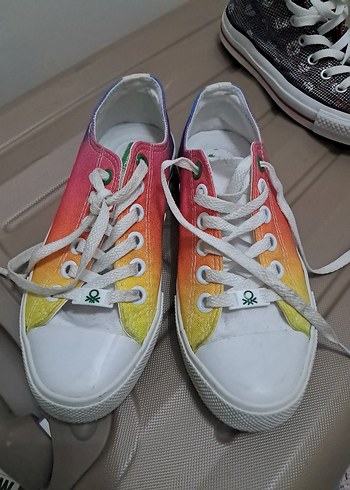 37 Beden benetton canvad ayakkabı