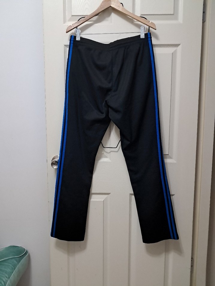 Mavi Şeritli Fermuarlı Eşofman Altı - Görsel 2