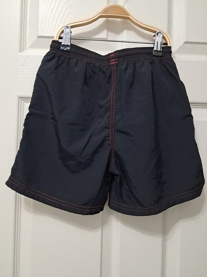 Erkek Çocuk Siyah Düz Yüzme Şortu - Görsel 3