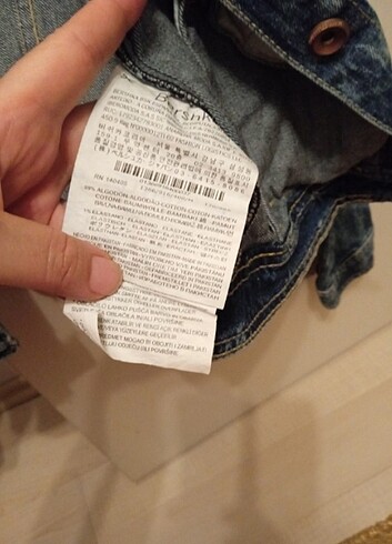 m Beden Bershka kot ceket