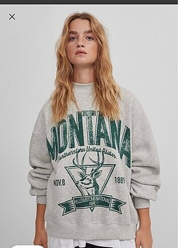 Bershka Montana sweatshirt 
