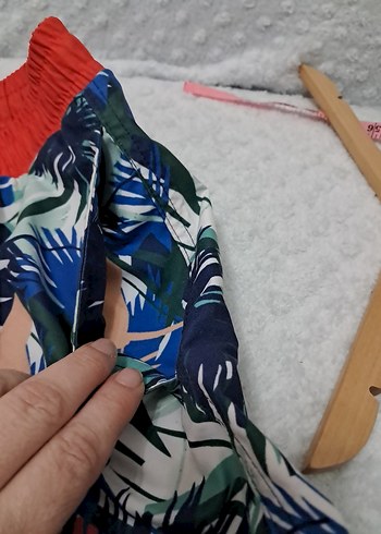 mavi jeans deniz şortu - Görsel 8