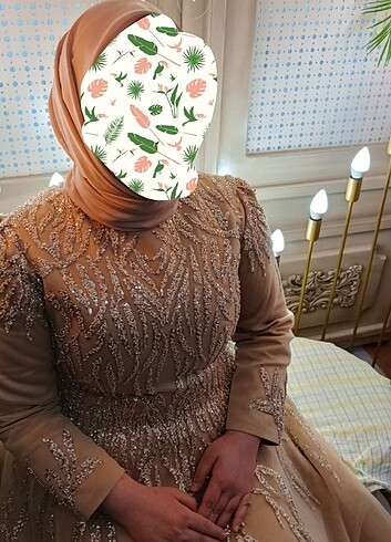 Tesettür Özel Dikim Nişanlık 