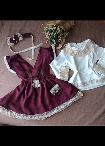 1.5 yaş için hazırlandı vintage takım 