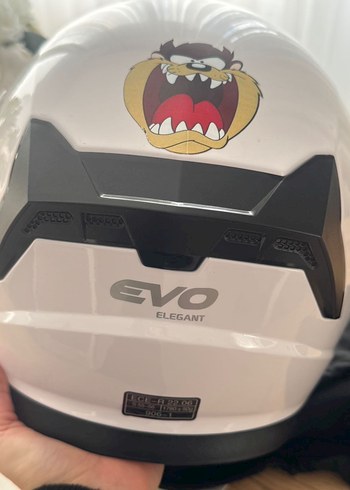 Elastik Siyah Biker Kask Kılıfı - Görsel 3