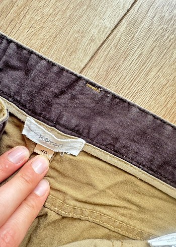 Bej Regular Fit Pamuklu Erkek Pantolon - Görsel 2