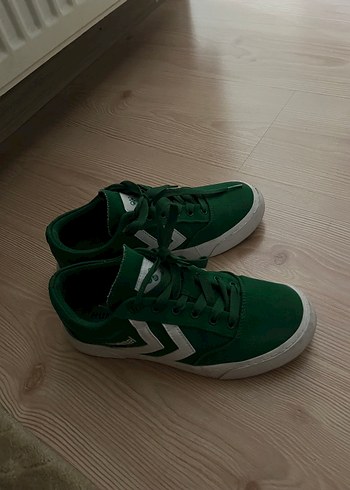 36 Beden Hummel Yeşil Kadın Spor Ayakkabı