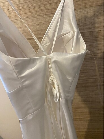 Söz elbisesi saten - Görsel 6