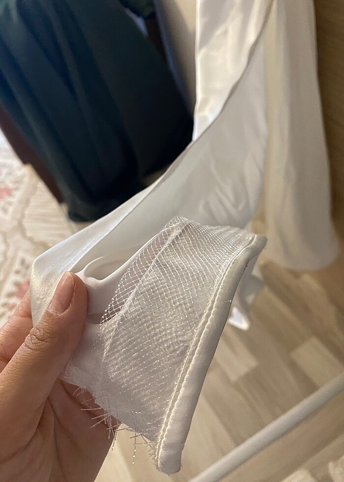 Söz elbisesi saten - Görsel 4