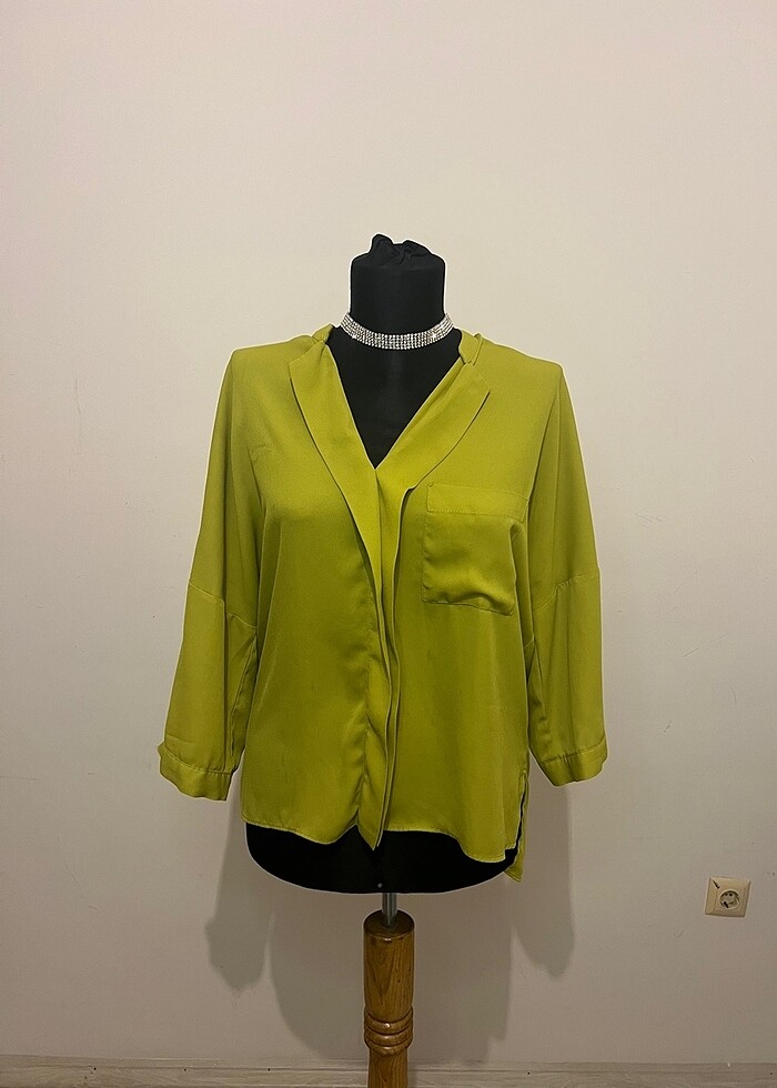 Yeşil gömlek - Görsel 3