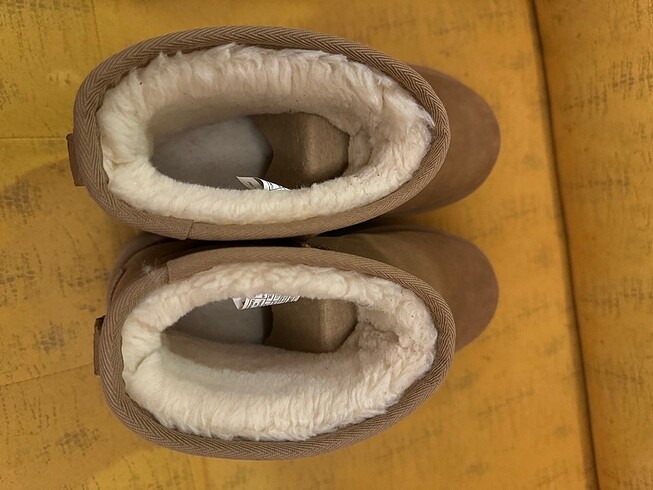 38 Beden camel Renk Ugg kalın taban bot