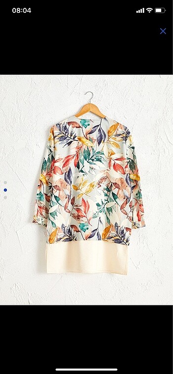 LC Waikiki Dokulu Kumaş Desenli Tunik