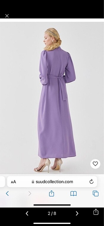 Suud Collection Suud collection Leylak elbise
