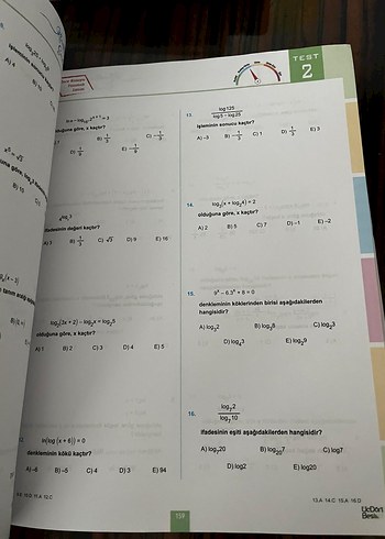 Mehmet Kıvrak Matematik Soru Bankası AYT 2022 - Görsel 2