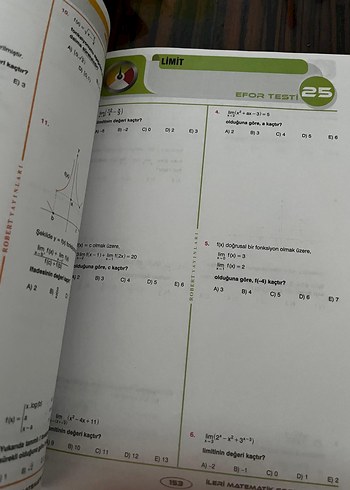 Robert AYT İleri Matematik Soru Bankası - Görsel 2