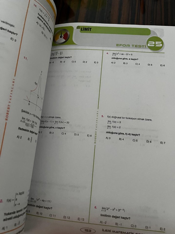 Robert AYT İleri Matematik Soru Bankası - Görsel 2