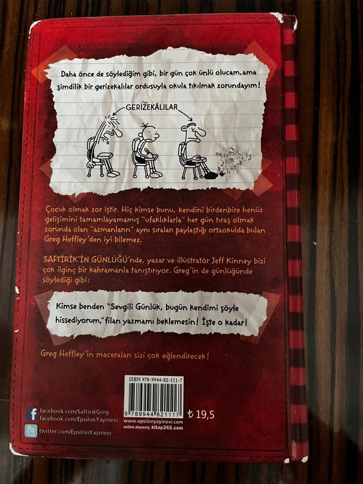 Saftirik Greg'in Günlüğü - Jeff Kinney - Görsel 2