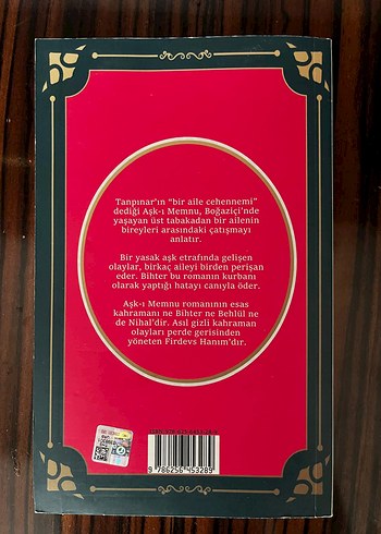 Aşk-ı Memnu - Halit Ziya Uşaklıgil - Görsel 2