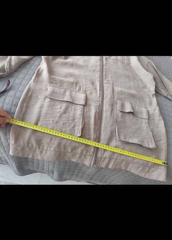 Bej Kadın Uzun Keten Takım - Görsel 3