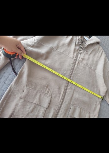 Bej Kadın Uzun Keten Takım - Görsel 2