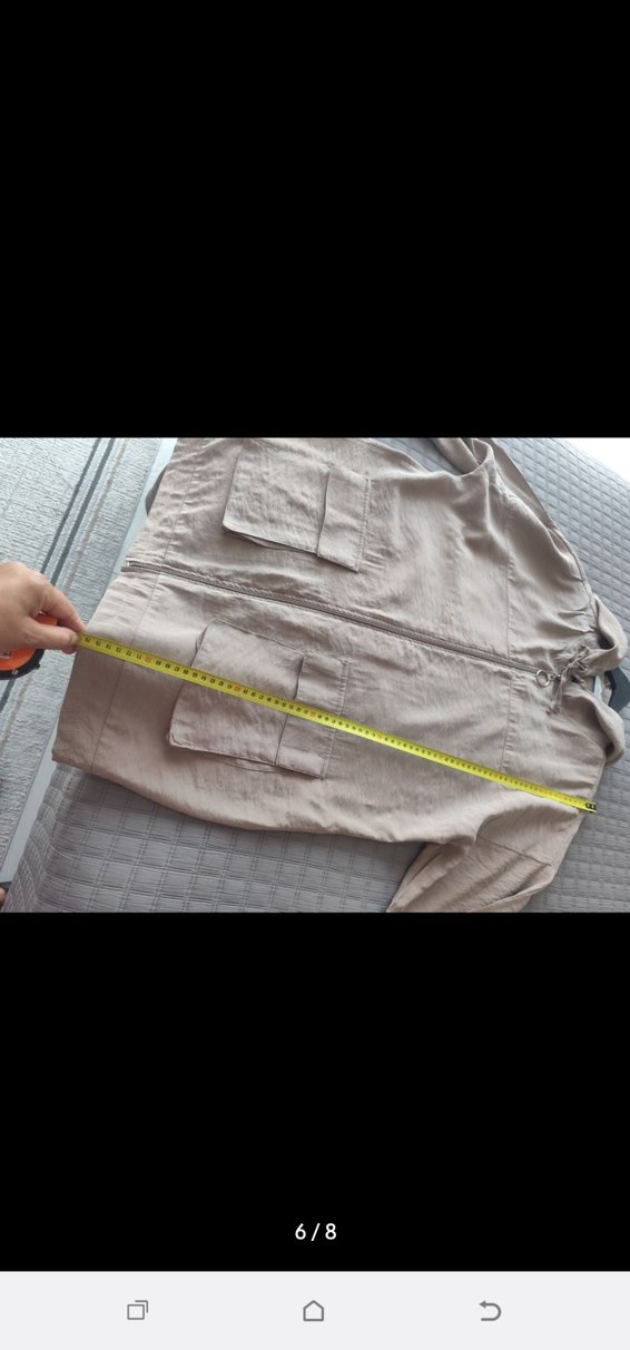 Bej Kadın Uzun Keten Takım - Görsel 4