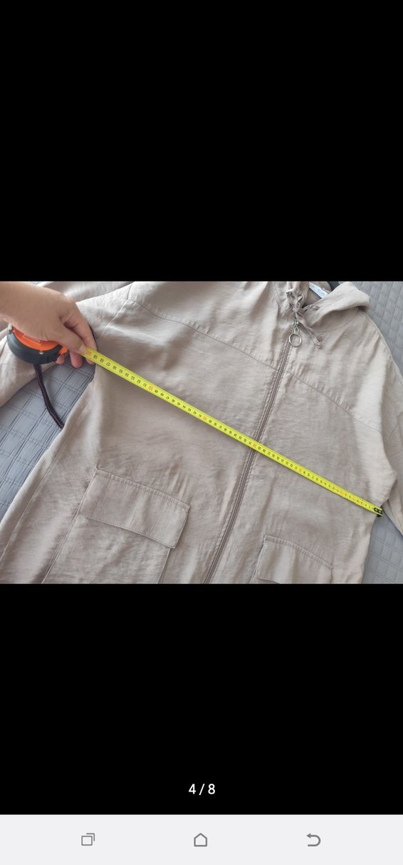 Bej Kadın Uzun Keten Takım - Görsel 2