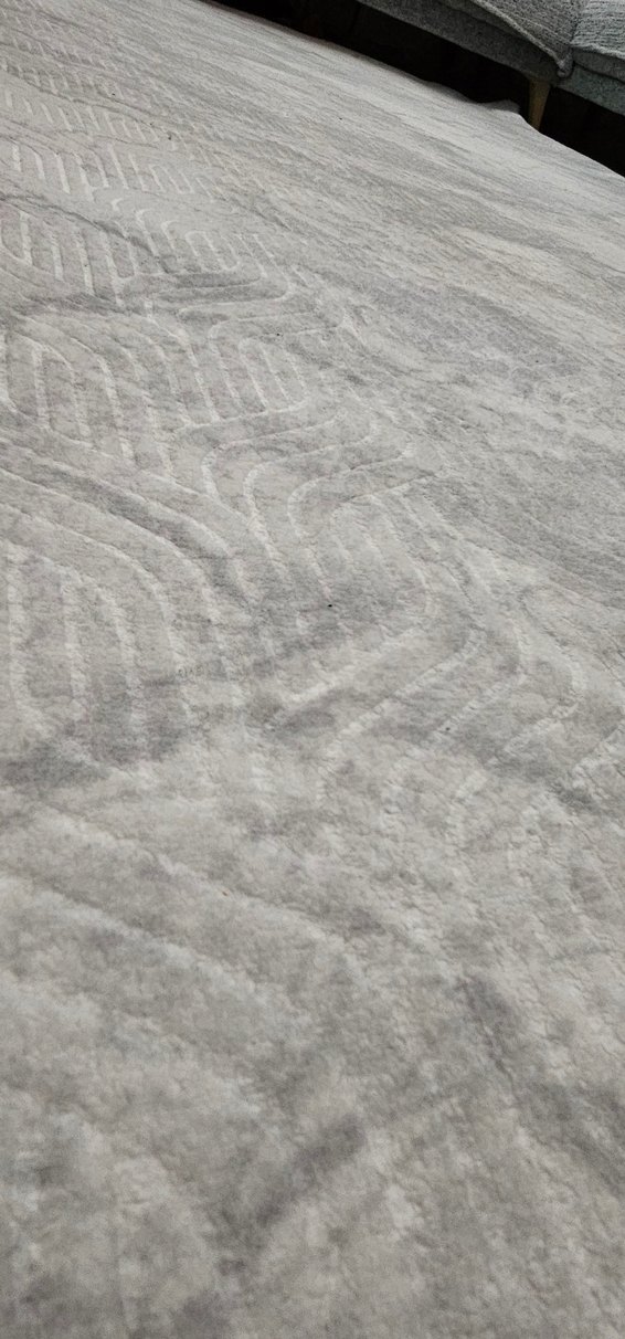 Gri Modern  Halı örtüsü - Görsel 2