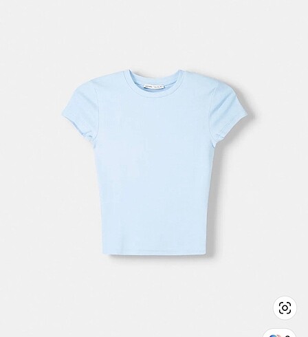 Bershka bisiklet yaka t-shirt