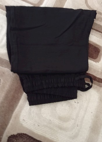 Siyah Rahat Kadın Kumaş Pantolon - Görsel 3