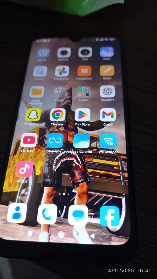 Koyu Siyah Redmi Android Telefon - Görsel 2