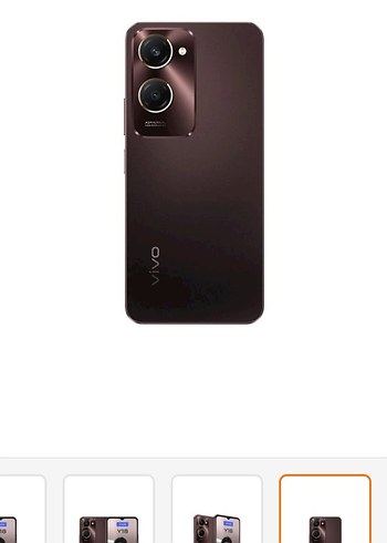 Vivo Y18 Android Telefon kahve Renk - Görsel 3