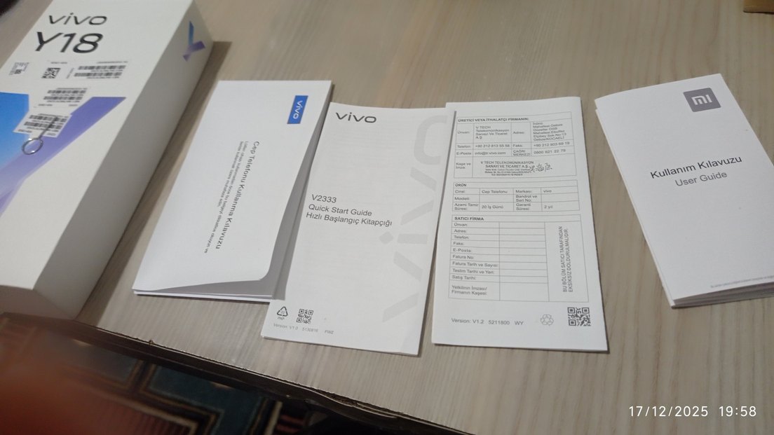 Vivo Y18 Android Telefon kahve Renk - Görsel 4