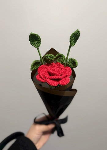 Örgü gül - Görsel 2