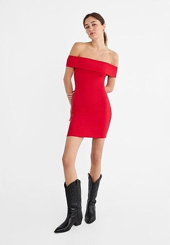 Stradivarius kısa elbise - Görsel 2