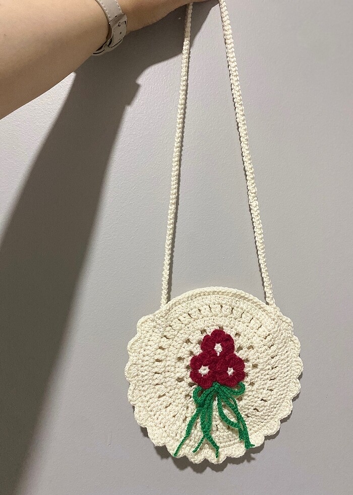 Örgü Çocuk çanta - Görsel 2