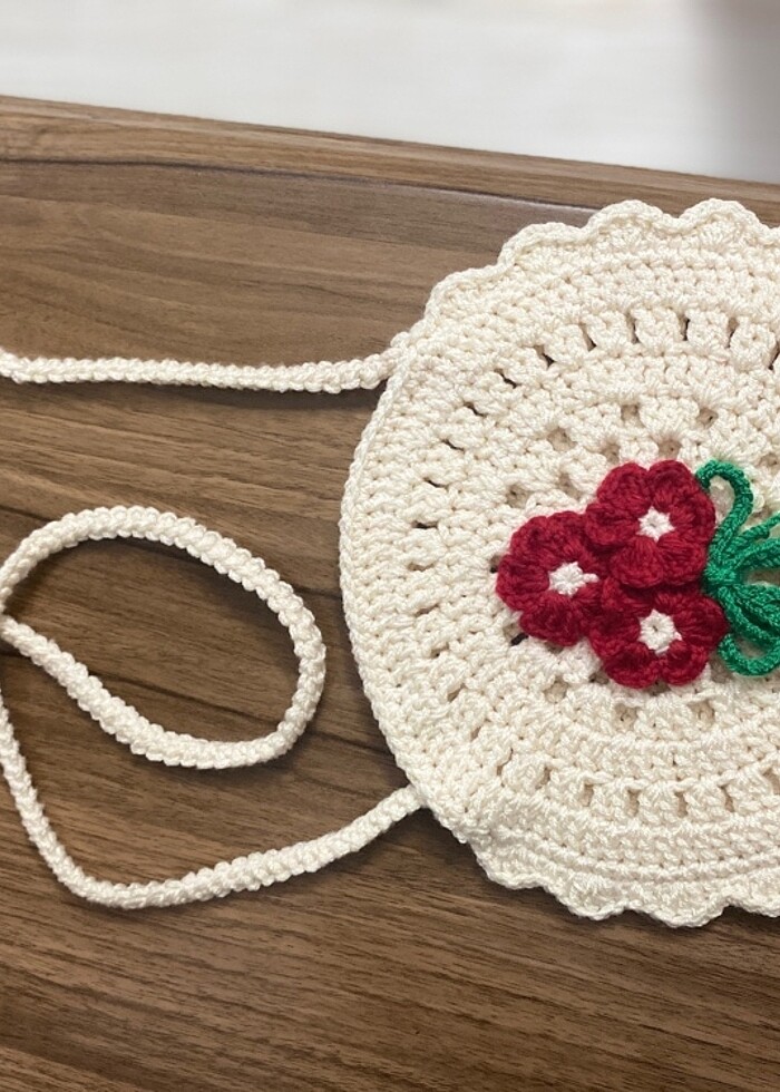 Örgü Çocuk çanta - Görsel 4