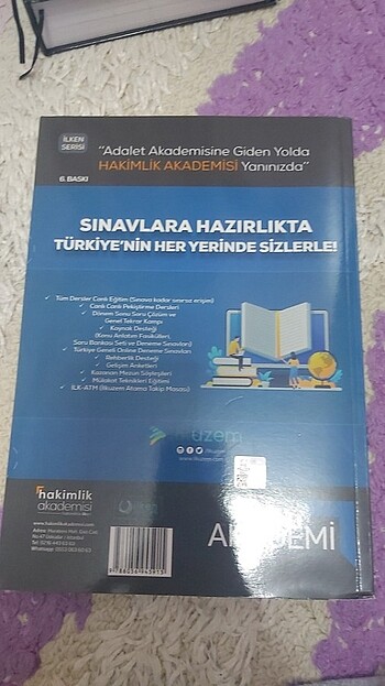 Adli idari hakimlik soru bankası