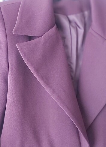 36 Beden Trendyolmilla mürdüm blazer ceket