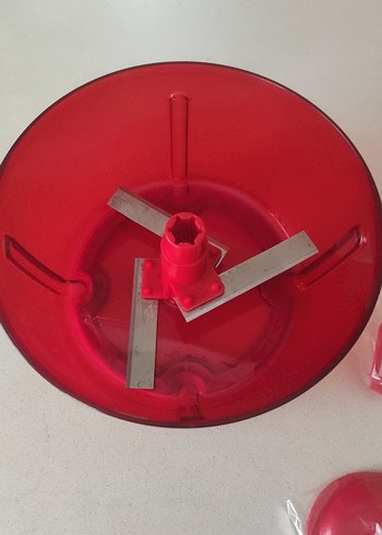 Beden kırmızı Renk Tupperware Kırmızı Plastik Mutfak Aracı el blender rondo